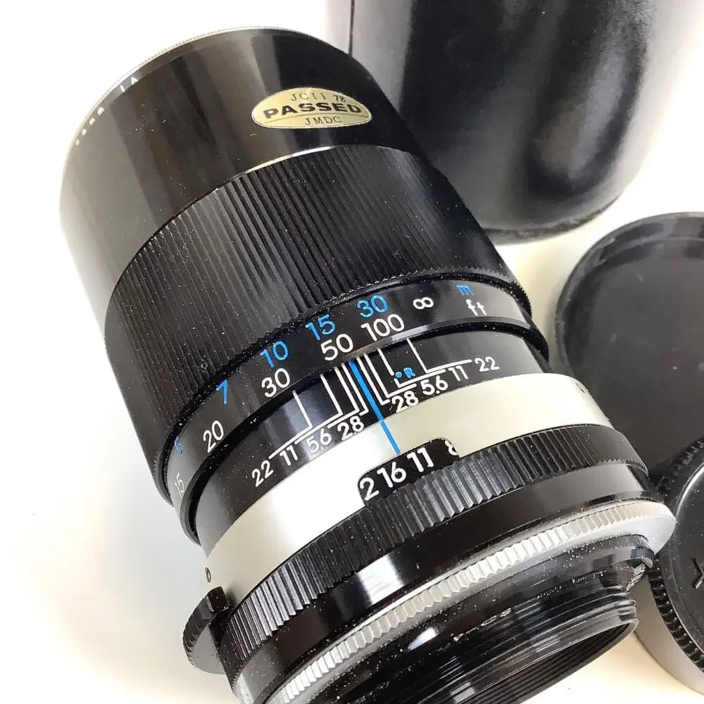 Bushnell 135mm f/2.8 Prime Camera Lens Pentax M42 Screw Mount w/ Filter & Case - Picture 10 of 10
